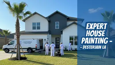 Professional house painting contractor serving New Orleans, LA for interior and exterior painting services