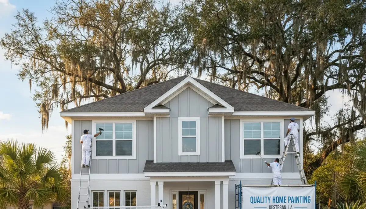 House painting contractors in New Orleans, LA serving residential interior and exterior painting needs
