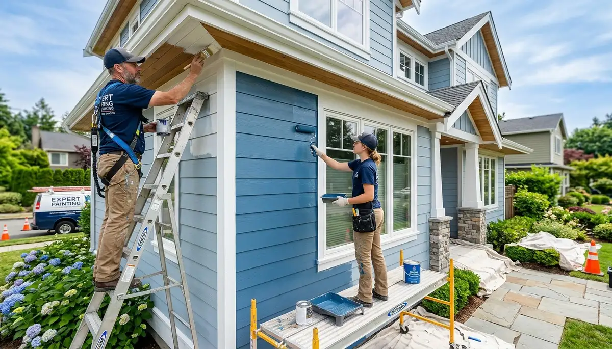 Professional house painters in New Orleans LA providing expert residential exterior painting services