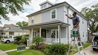 Professional house painters in New Orleans LA providing expert exterior home painting services