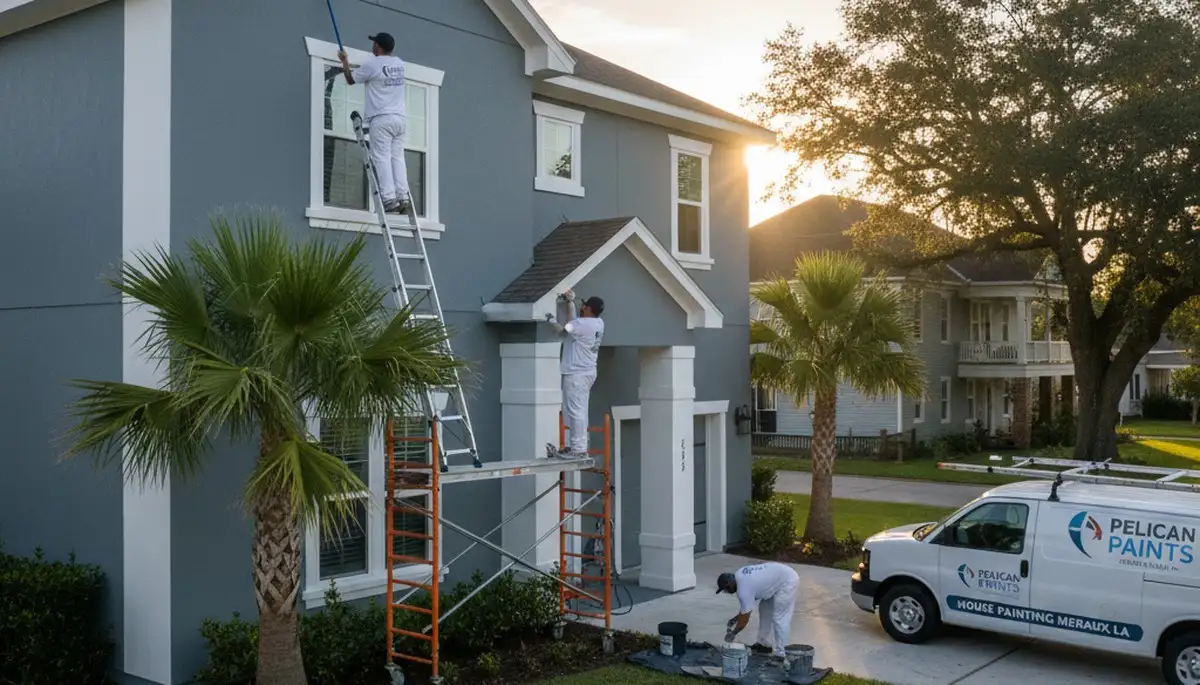 House painting contractor in New Orleans, LA providing interior and exterior painting services