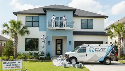 Professional house painting contractor serving New Orleans, LA for interior and exterior painting services