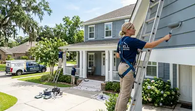 Professional house painters in New Orleans LA providing expert residential painting services