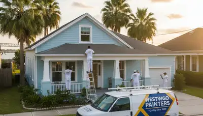 House painters providing interior and exterior painting services in New Orleans, LA